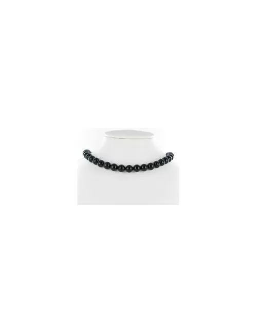 Heilstein & Edelstein-Strang - Kugeln, Obsidian (Regenbogenobsidian), 10mm