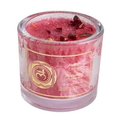 ZARYA - Kerze - Chakra - Wurzelchakra - ca.10 x 9 cm