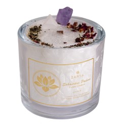 ZARYA - Kerze - Chakra - Lotoschakra - ca.10 x 9 cm