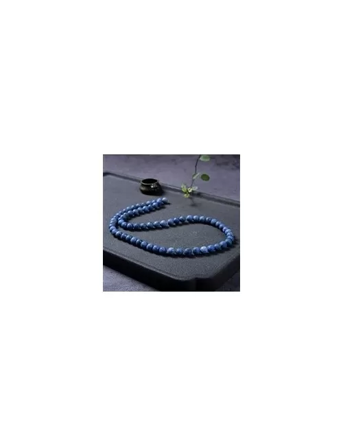 Heilstein & Edelstein-Strang - Kugeln, Dumortierit, 06mm