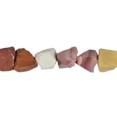 Heilstein & Edelstein-Strang - Nuggets, Mookait roh, 18-20 x13-15mm (39cm)