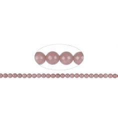 Heilstein & Edelstein-Strang - Kugeln, Thulit, 06mm