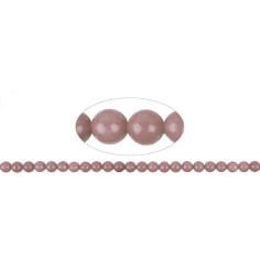 Heilstein & Edelstein-Strang - Kugeln, Thulit, 08-08,5mm