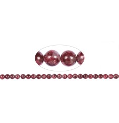 Heilstein & Edelstein-Strang - Kugeln, Thulit AA, 08-08,5mm