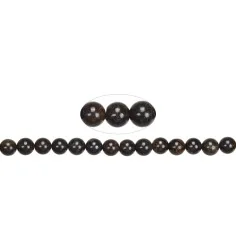 Heilstein & Edelstein-Strang - Kugeln, Bronzit, 08mm