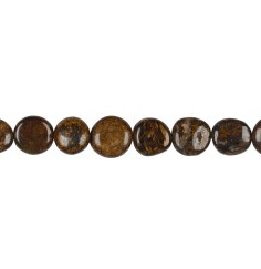 Heilstein & Edelstein-Strang - Scheibe, Bronzit, 10-11mm