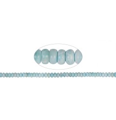 Heilstein & Edelstein-Strang - Button, Larimar A, 04-06 x 08mm