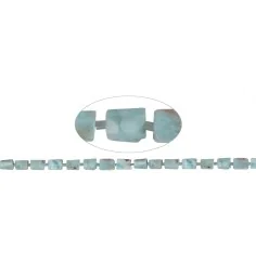 Heilstein & Edelstein-Strang - Freeform Zylinder, Larimar, 08-10 x 07-08mm