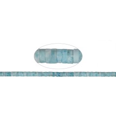 Heilstein & Edelstein-Strang - Zylinder (Heishi)/Walze, Larimar, 04 x 08mm