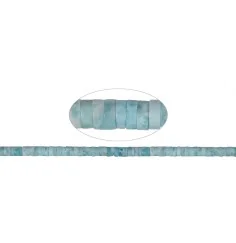 Heilstein & Edelstein-Strang - Zylinder (Heishi)/Walze, Larimar, 04 x 08mm