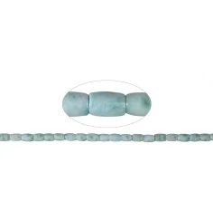 Heilstein & Edelstein-Strang - Spindel, Larimar, 07 x 05mm