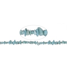 Heilstein & Edelstein-Strang - Splitter, Larimar, 05-08mm (38cm)