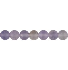 Heilstein & Edelstein-Strang - Kugeln, Ametrin, matt, 10mm (37cm)