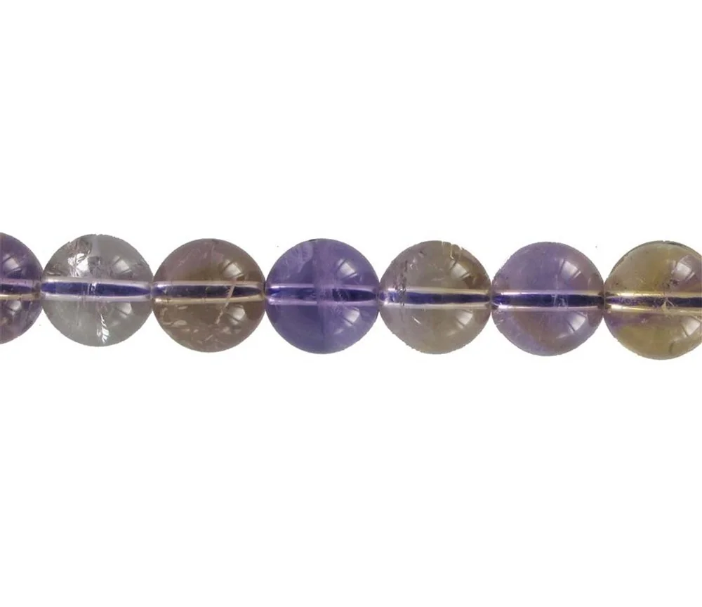 Heilstein & Edelstein-Strang - Kugeln, Ametrin, 12mm