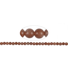 Heilstein & Edelstein-Strang - Kugeln, Sonnenstein A, 08mm