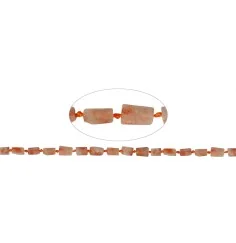 Heilstein & Edelstein-Strang - Zylinder, Sonnenstein, 10 x 06mm (41cm)