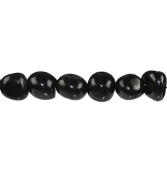 Heilstein & Edelstein-Strang - Nuggets (Pebbles), Psilomelan, ca. 09 - 13mm