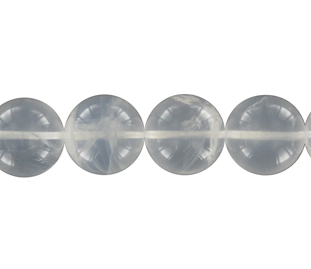 Heilstein & Edelstein-Strang - Kugeln, Girasolquarz, 20mm