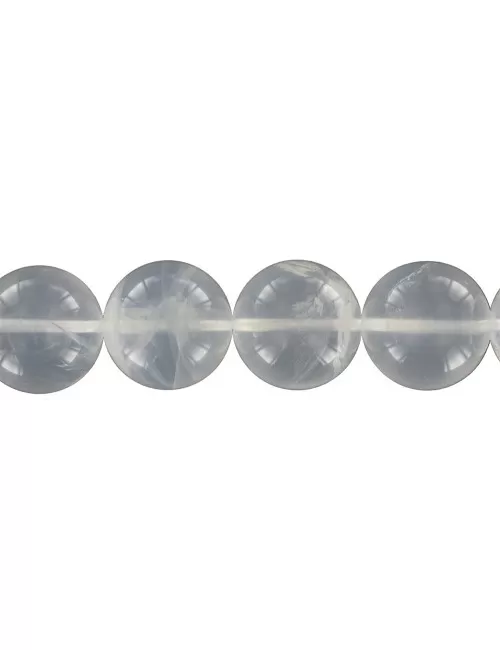 Heilstein & Edelstein-Strang - Kugeln, Girasolquarz, 20mm