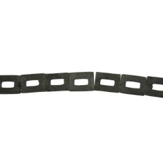 Heilstein & Edelstein-Strang - Rahmen, Lava, 40mm x 30mm