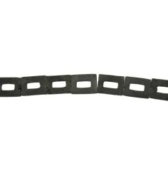 Heilstein & Edelstein-Strang - Rahmen, Lava, 40mm x 30mm