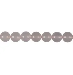 Heilstein & Edelstein-Strang - Kugeln, Chalcedon (rosa) A, 10mm