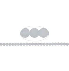 Heilstein & Edelstein-Strang - Kugeln, Crashed Crystal, matt, 08mm