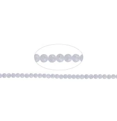 Heilstein & Edelstein-Strang - Kugeln, Crashed Crystal, 12mm