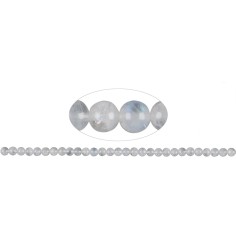 Heilstein & Edelstein-Strang - Kugeln, Labradorit (weiß) A, 05mm