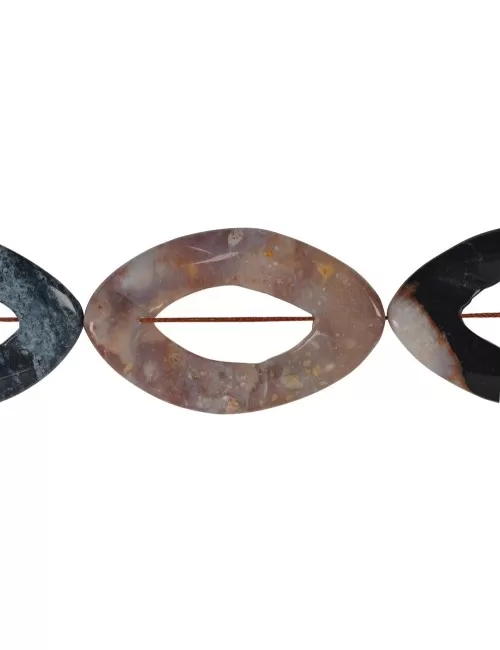 Heilstein & Edelstein-Strang - Navette leicht gedreht