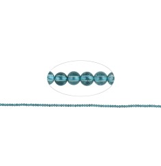 Heilstein & Edelstein-Strang - Kugeln, Indigolith AA, 04mm