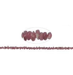 Heilstein & Edelstein-Strang - Pebbels, Turmalin (rosa), 03 x 05-07mm
