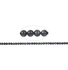 Heilstein & Edelstein-Strang - Kugeln, Quarz-Katzenauge A, 06mm