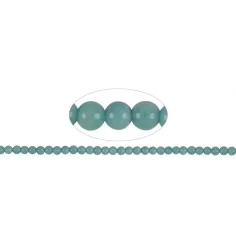 Heilstein & Edelstein-Strang - Kugeln, Amazonit (hell) AA, 06mm