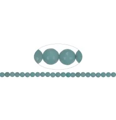 Heilstein & Edelstein-Strang - Kugeln, Amazonit (China), facettiert, 08mm (38cm)