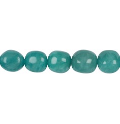Heilstein & Edelstein-Strang - Nuggets, Amazonit AA, 13-15 x 10-13mm