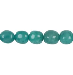 Heilstein & Edelstein-Strang - Nuggets, Amazonit AA, 13-15 x 10-13mm