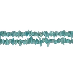 Heilstein & Edelstein-Strang - Splitter, Amazonit (hell), 02-04 x 05-10mm (84cm)