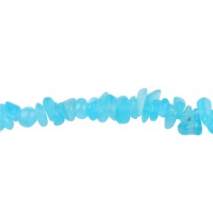 Heilstein & Edelstein-Strang - Splitter, Amazonit, 01-04 x 07-10mm (39cm)