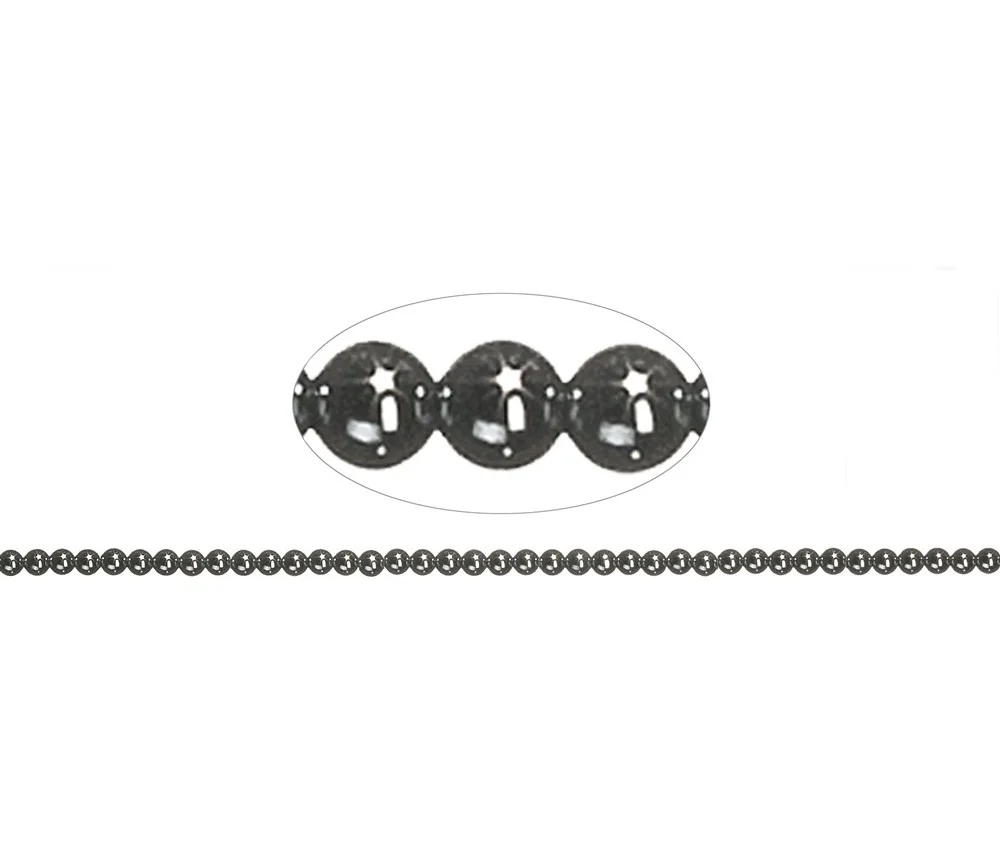 Heilstein & Edelstein-Strang - Kugeln, Hämatin, 04mm