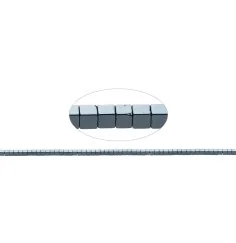 Heilstein & Edelstein-Strang - Würfel, Hämatin, 03 x 03mm