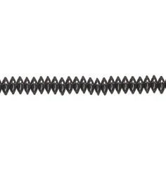 Heilstein & Edelstein-Strang - Button, Hämatin, 03mm