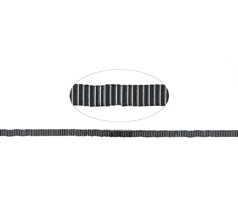 Heilstein & Edelstein-Strang - Quadrat, Hämatin, 04 x 04 x 01mm