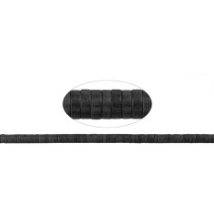 Heilstein & Edelstein-Strang - Zylinder (Heisihi), Hämatin matt, 01 x 03mm