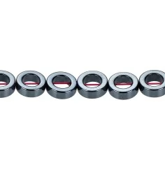 Heilstein & Edelstein-Strang - Ringe, Hämatin, 12mm