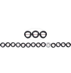 Heilstein & Edelstein-Strang - Rahmen, Hämatin, 08mm