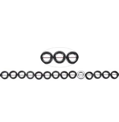 Heilstein & Edelstein-Strang - Rahmen, Hämatin, 08mm