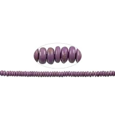 Heilstein & Edelstein-Strang - Button, Phosphosiderit, 02-04 x 08mm