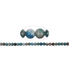 Heilstein & Edelstein-Strang - Kugeln, Shattuckit, 06 - 07mm (42cm)
