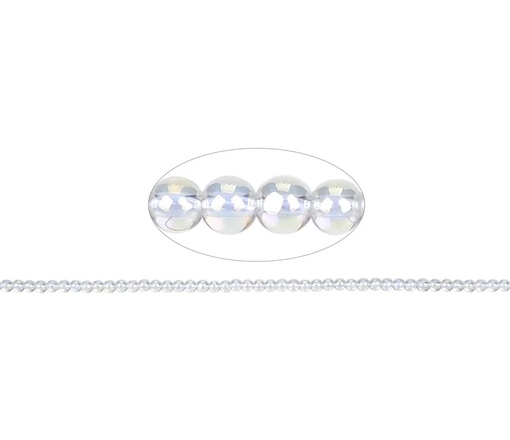 Heilstein & Edelstein-Strang - Kugeln, Angel Aura, 04mm